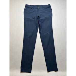 Lululemon Men’s ABC Golf Pants Size 33 Blue Stretch Athletic Casual Chino Sport